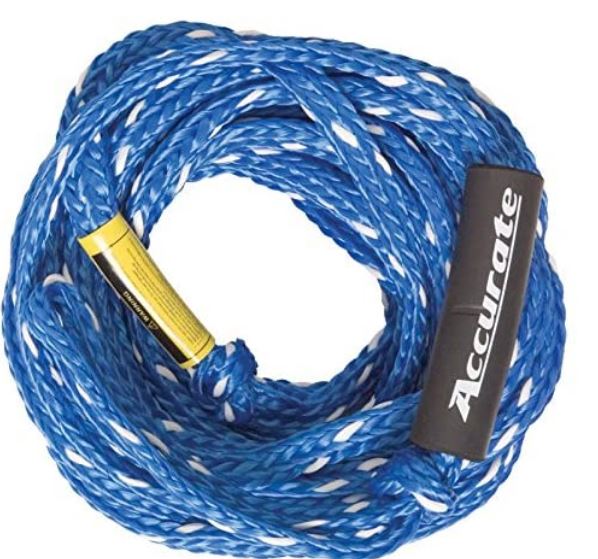 New Accurate 4K 60 Ft MultiRider Tube Rope…Color may vary from Picture C&R Ski/Outdoor