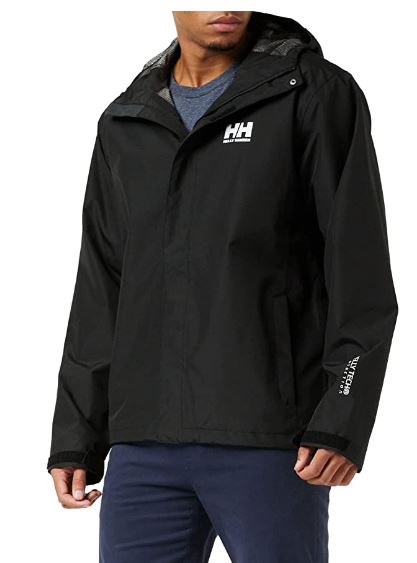 Helly Hansen Men’s Seven J Waterproof Windproof Breathable Rain Jacket ...